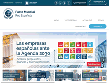Tablet Screenshot of pactomundial.org